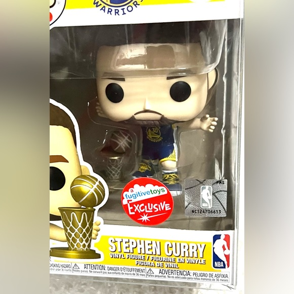 Golden State Warriors Steph Curry NBA Funko Pop Bundle ☄️🏀 - Picture 2 of 4
